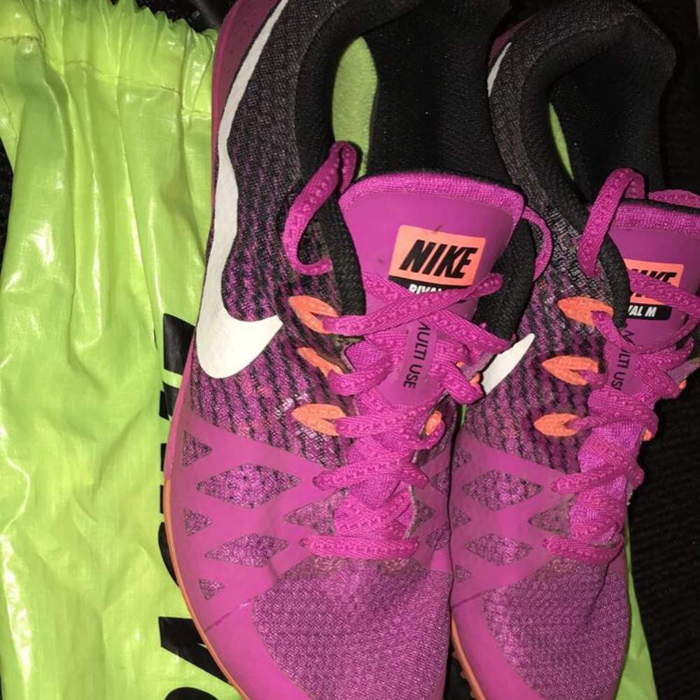 Nike track shoes